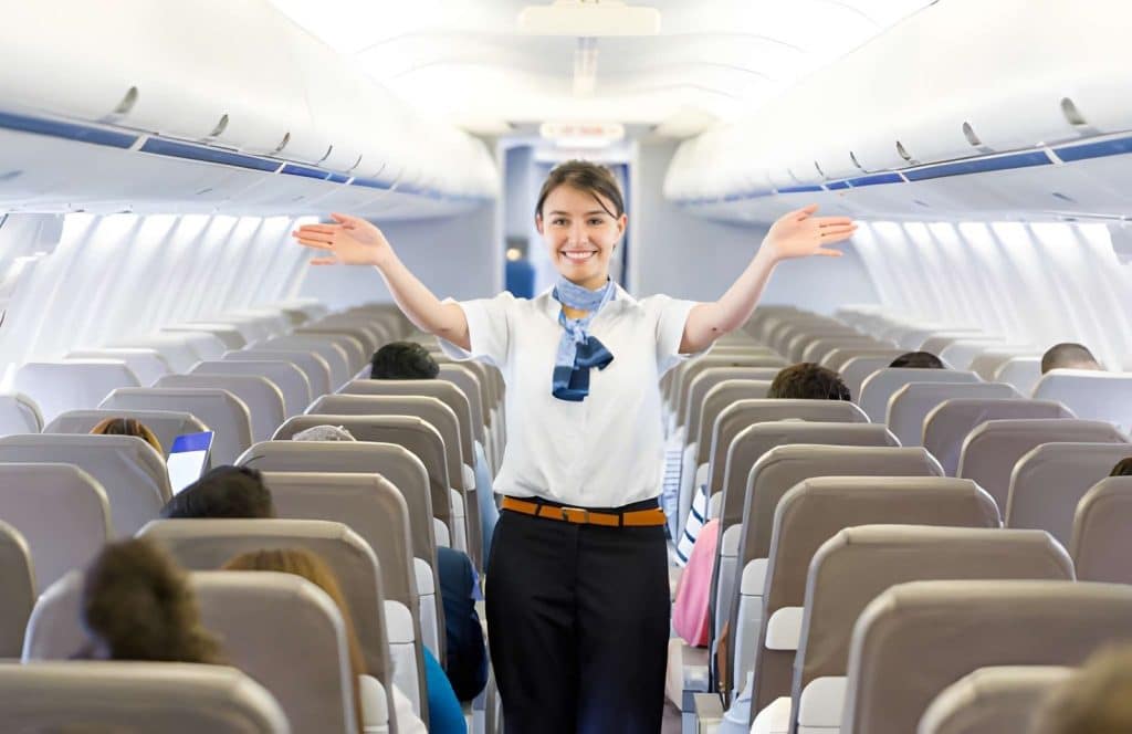 Flight Attendants Use Lighting Operationally