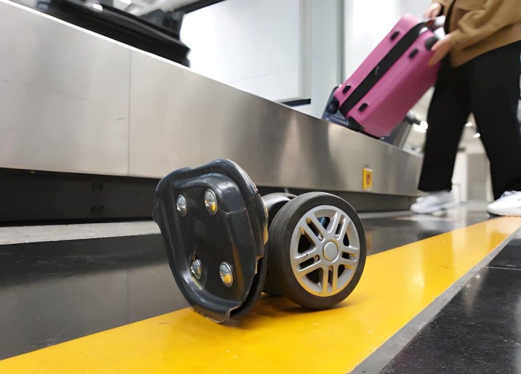 Damaged Luggage Needs Immediate Attention