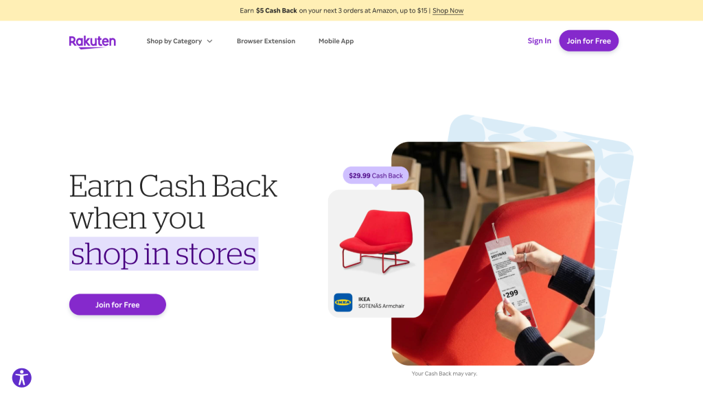Step 2: Check Rakuten Before You Shop